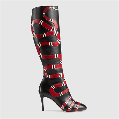 snakeskin gucci boots|gucci snake boots price.